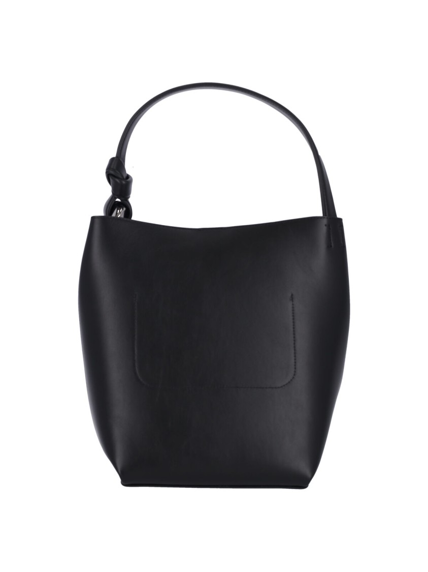 Jw Anderson J. W. Anderson Croner Bucket Bag – Black In Black