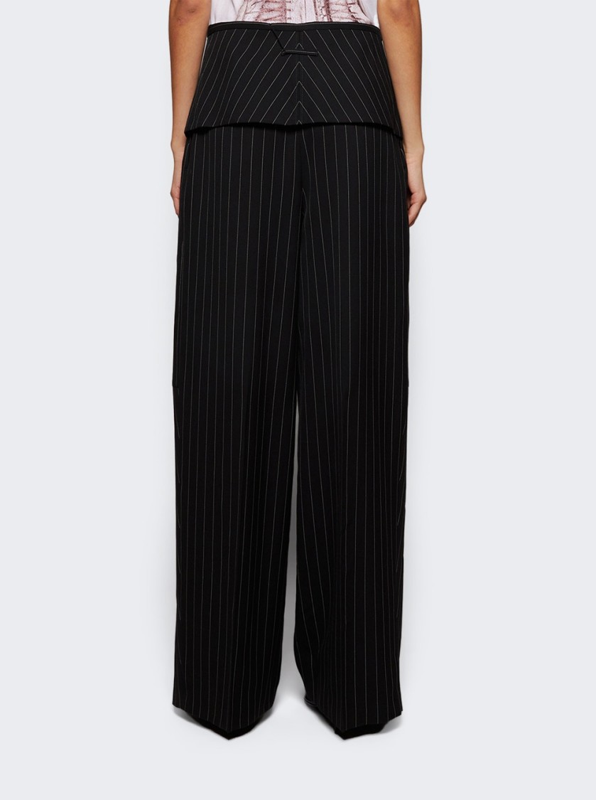 Jean Paul Gaultier The Corset Suit Pants Black In Black