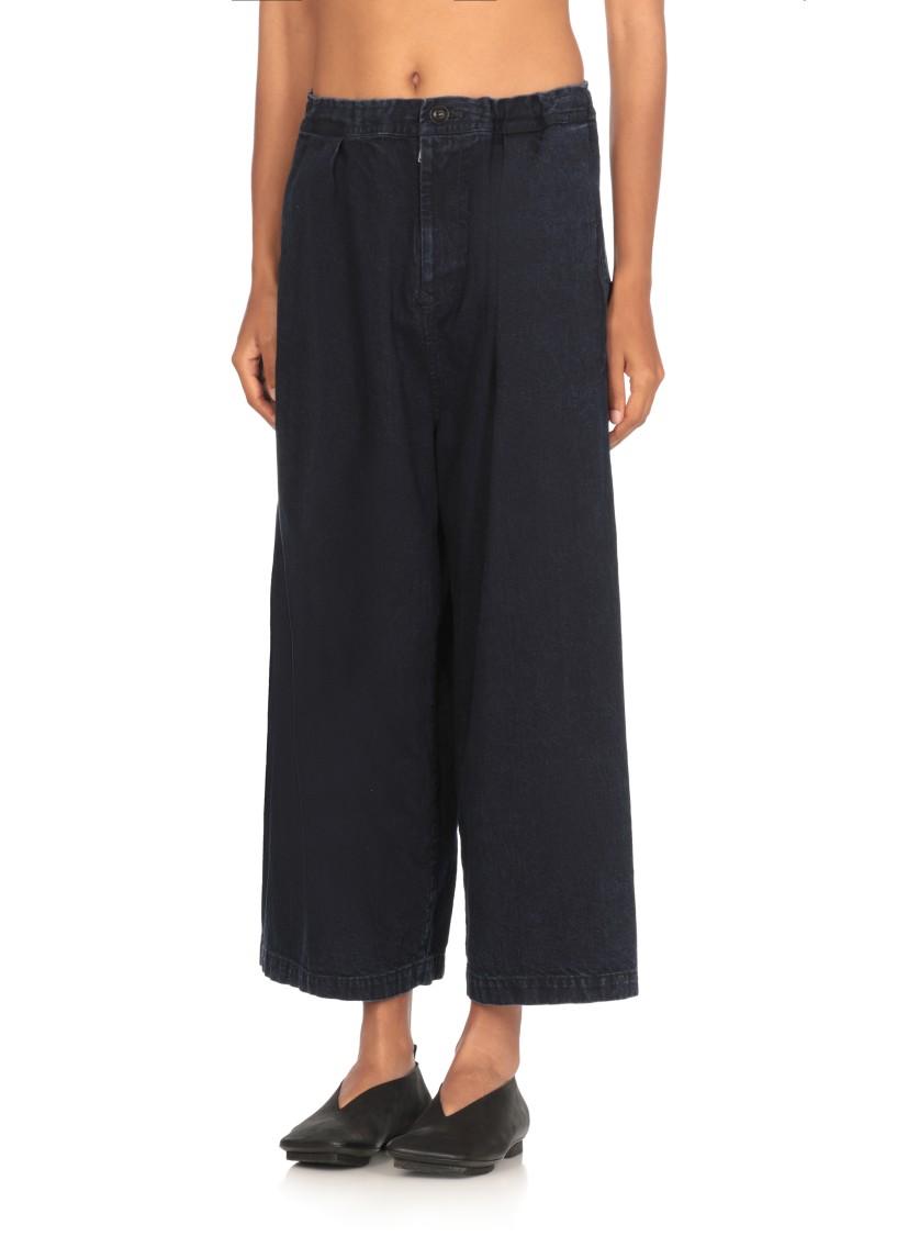 Y's Cotton Palazzo Jeans