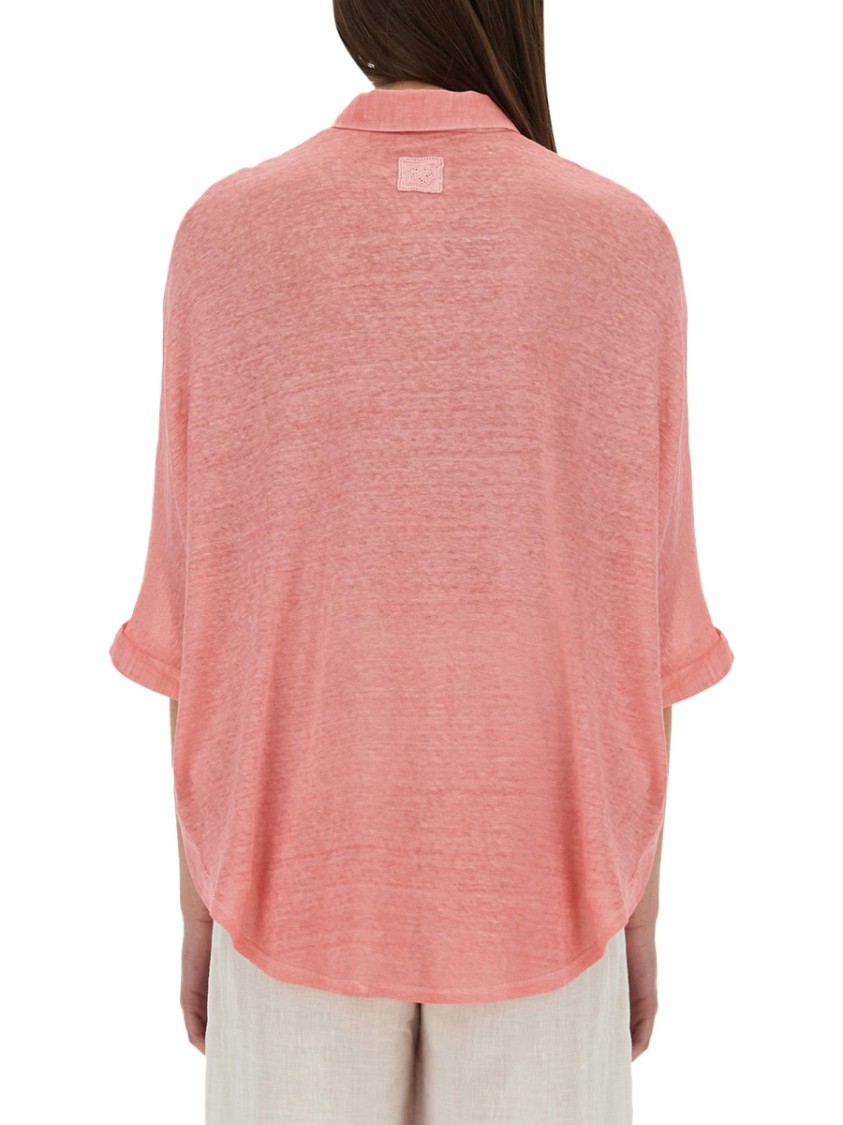 Shop 120% Lino Relaxed Fit Linen Shirt
