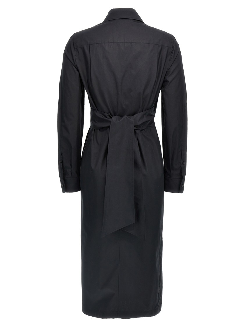 Max Mara Agrume Midi Dress In Black