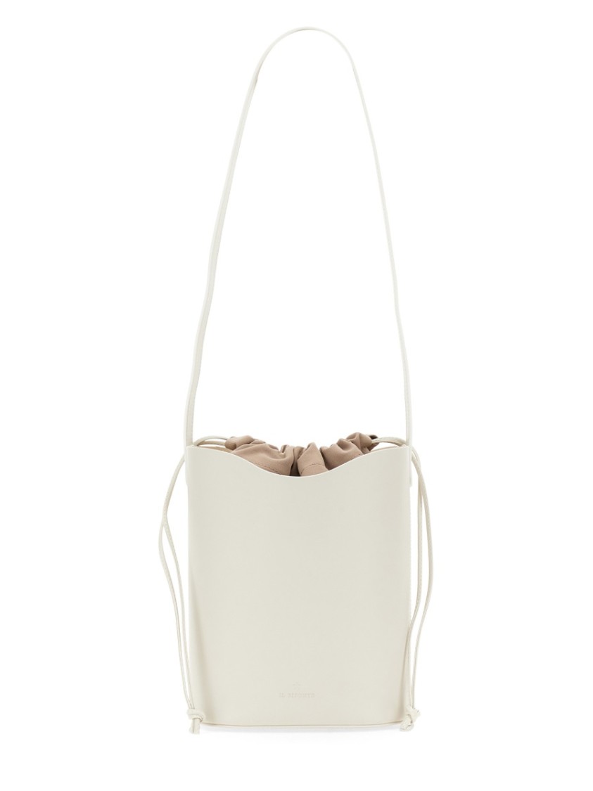 Il Bisonte Leather Bucket Bag