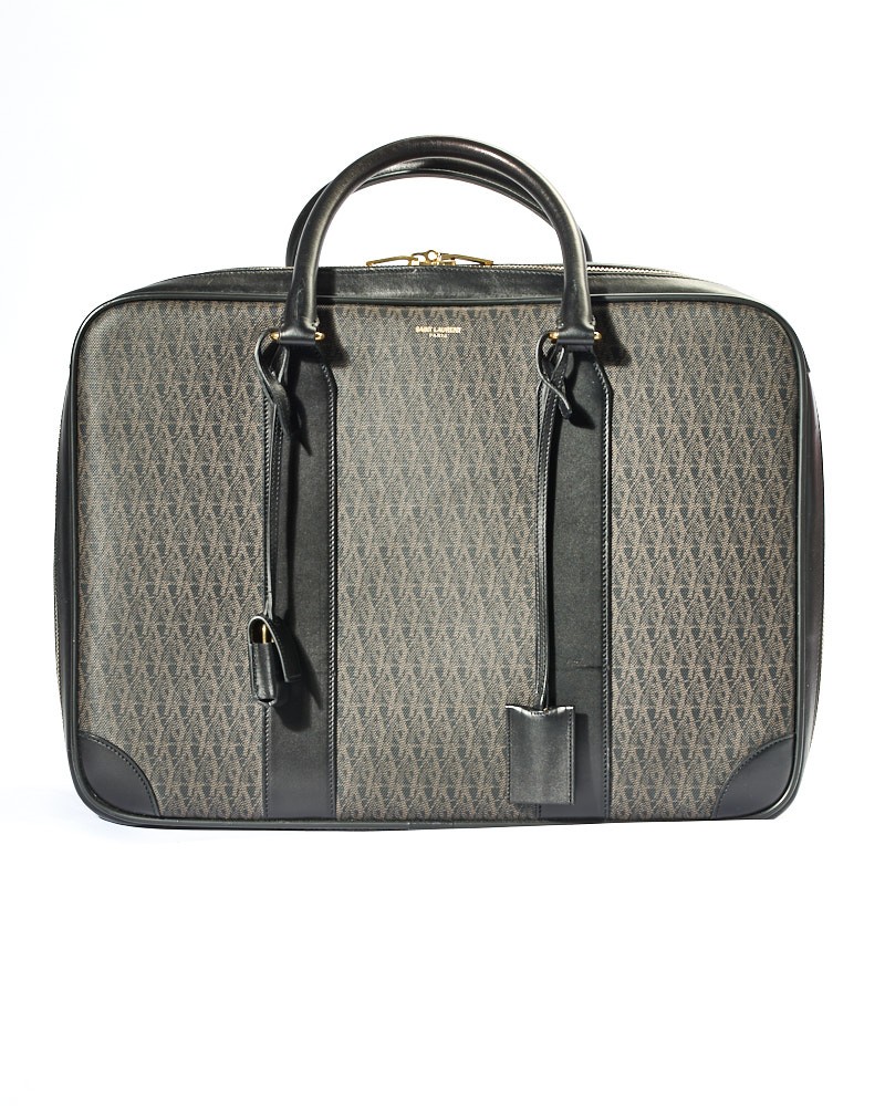 Saint Laurent Travel Bag 24h Medium - Black