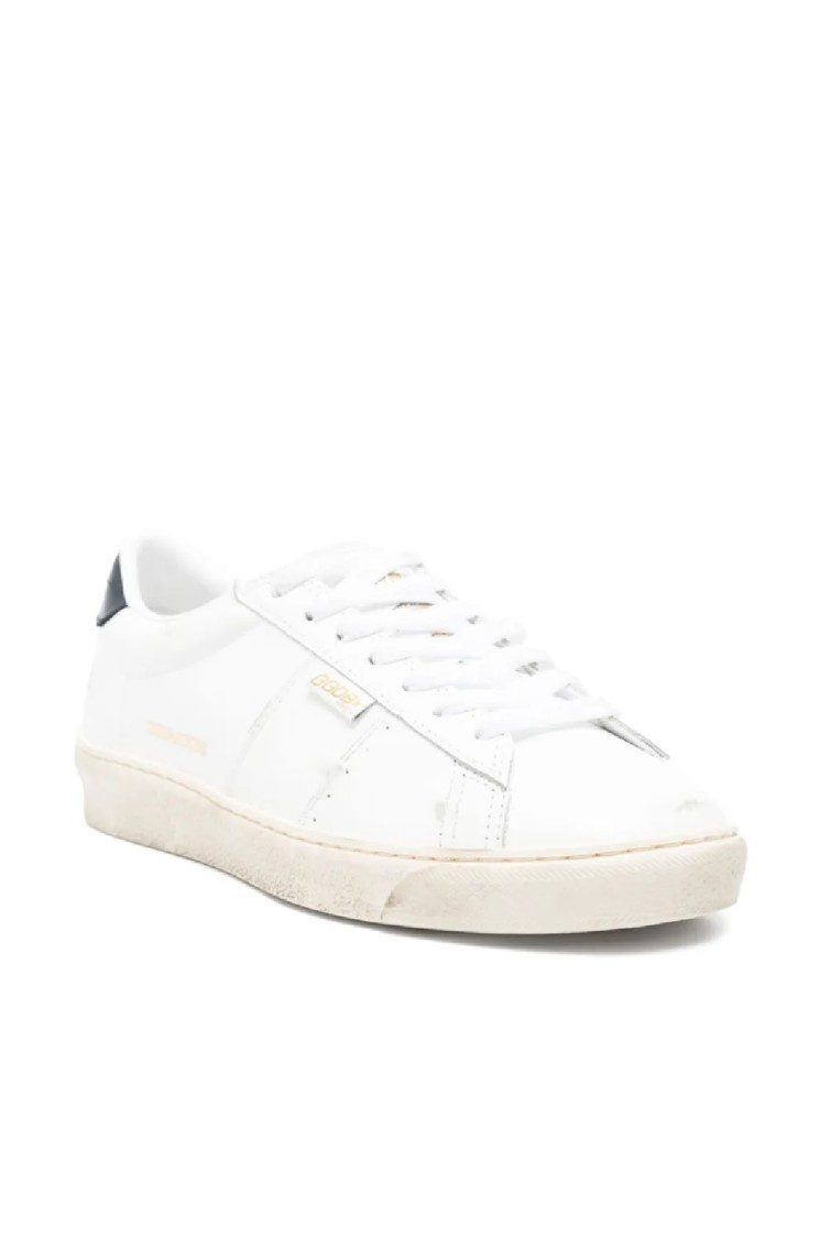 Golden Goose Low-top Sneakers With Contrasting Heel Tab In White