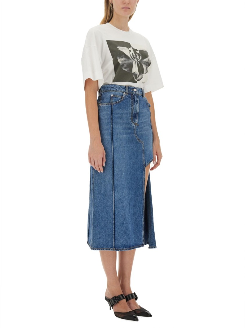Alexander Mcqueen Alexander Mc Queen Sweatshirt With Logo In White