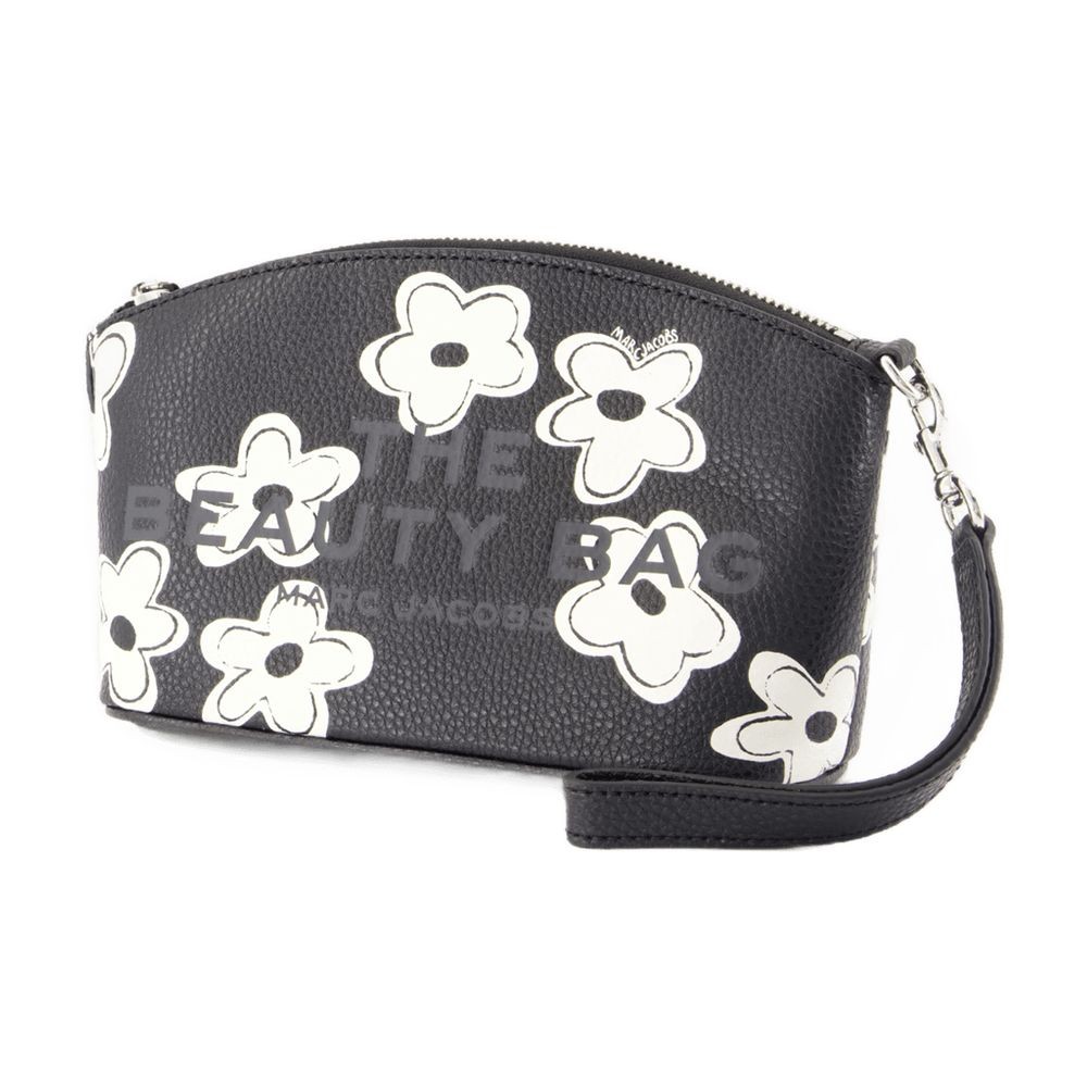 Marc Jacobs The Beauty Pouch - Leather - Black In Black