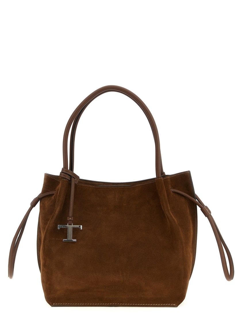 Tod's Buz' Medium Shoulder Bag In Brown