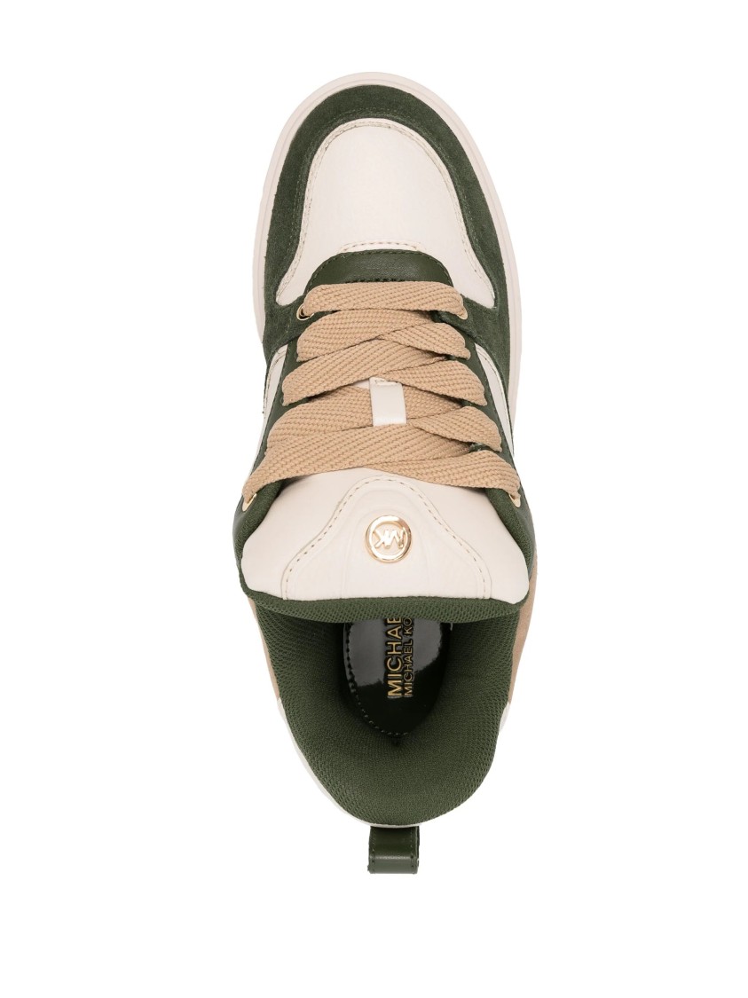 Michael Kors Rumi Lace Up In Green