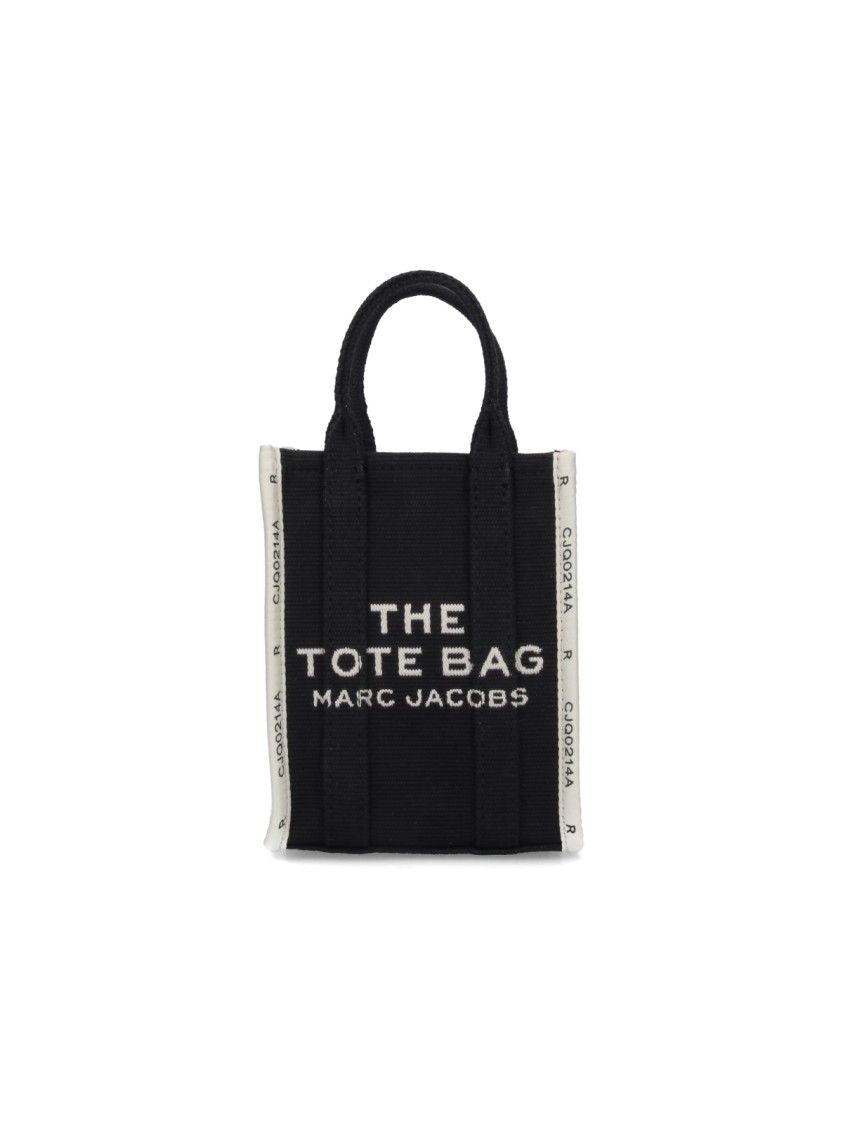 Marc Jacobs "The Jacquard" Mini Tote Bag Black