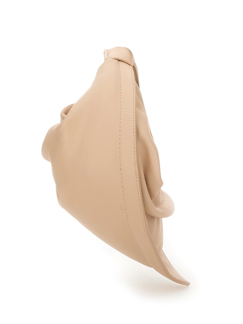 Federico Cina Midi "cupcake" Bag In Neutrals