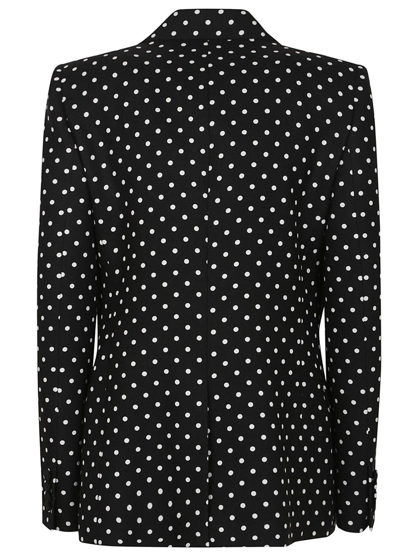 Valentino Garavani Women Printed Supergran Blazer In Black