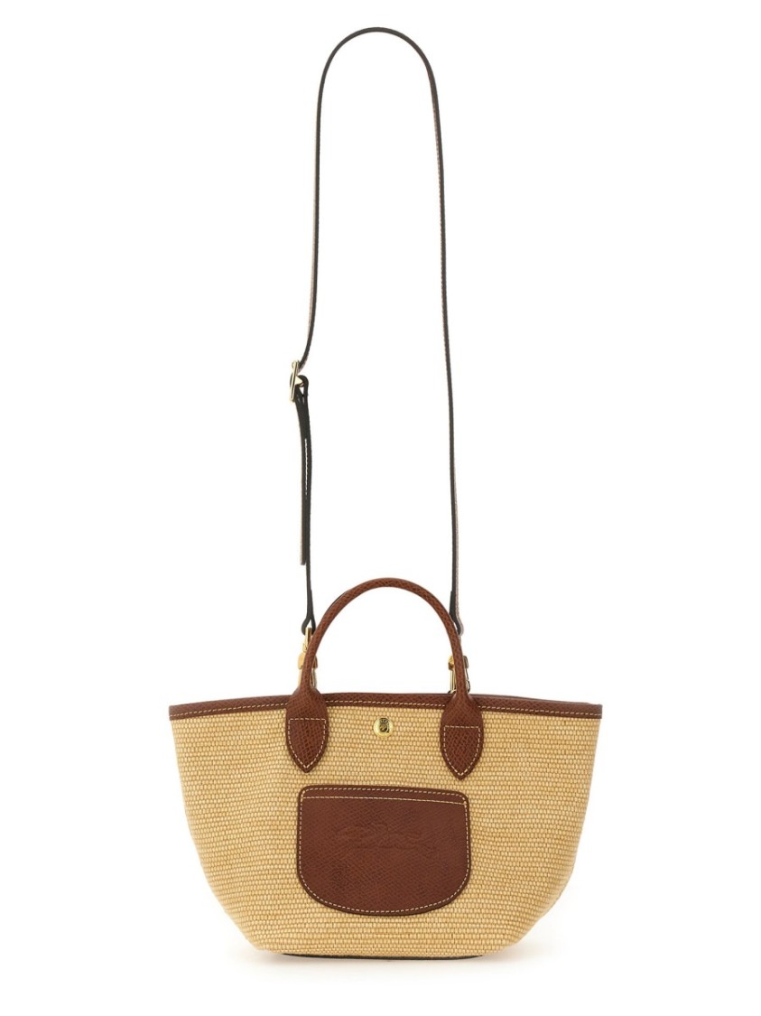 Shop Longchamp "le Pliage Collection Xs" Basket Bag