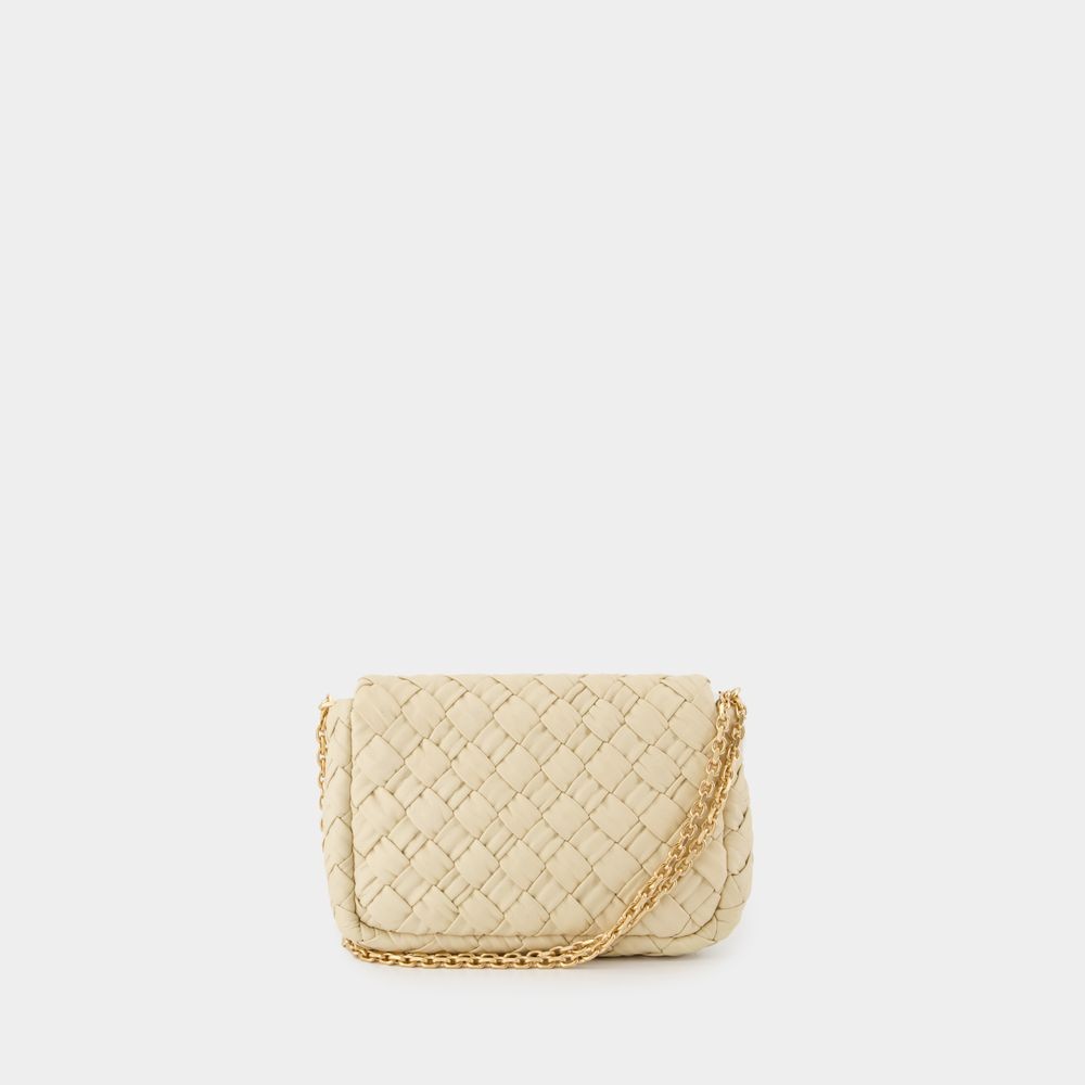Vanessa Bruno Moon Handbag - Leather - Beige In Neutrals