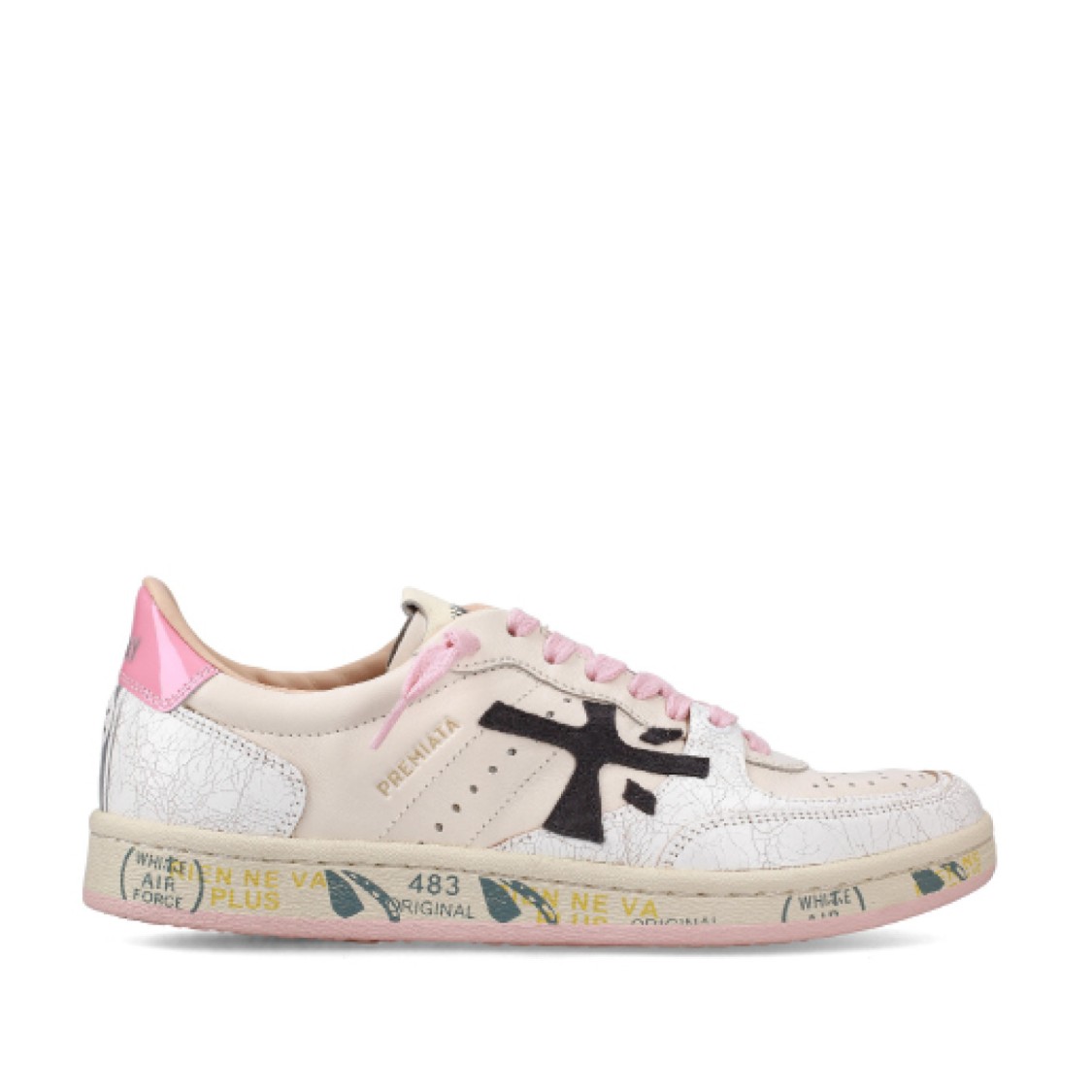 Shop Premiata Basket Clay Sneakers In Grey