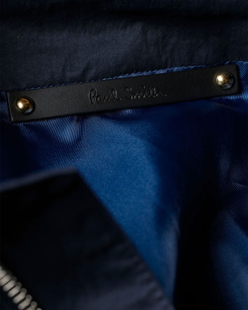 Paul Smith Military-inspired Navy Field Jacket With Practical Design