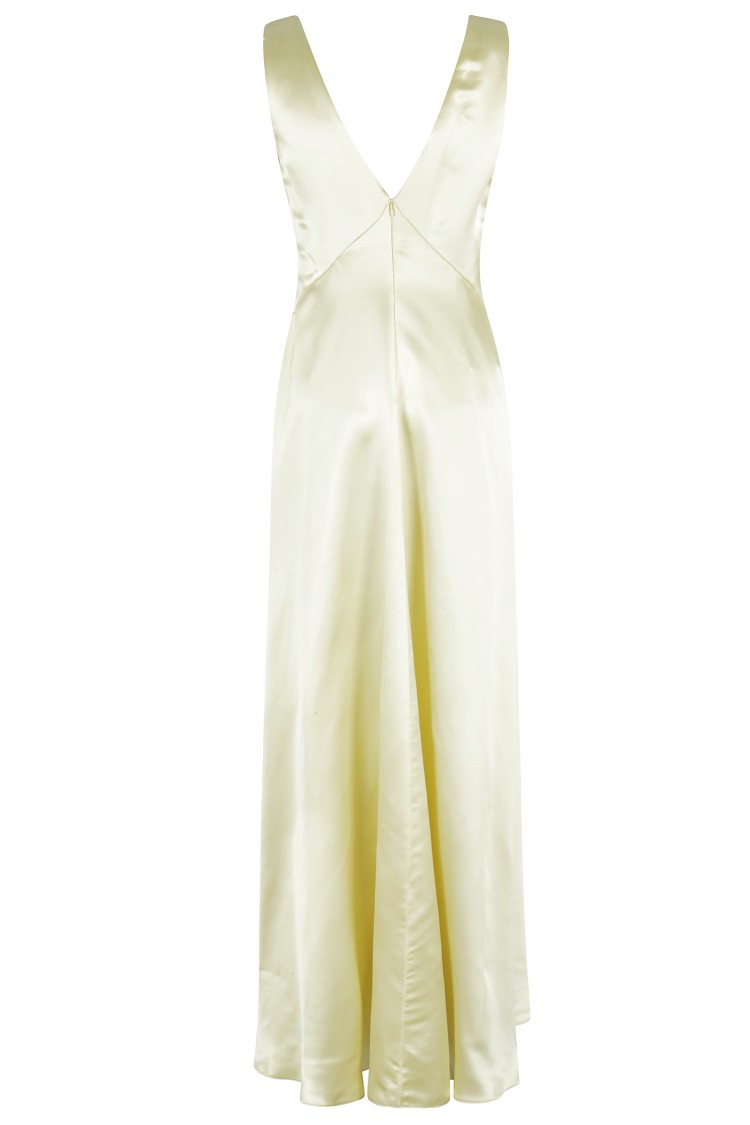 パーティードレス Philosophy Di Lorenzo Serafini Satin Sleeveless V-Neck Raso Philosophy Di Lorenzo Serafini Satin Sleeveless V-neck Raso