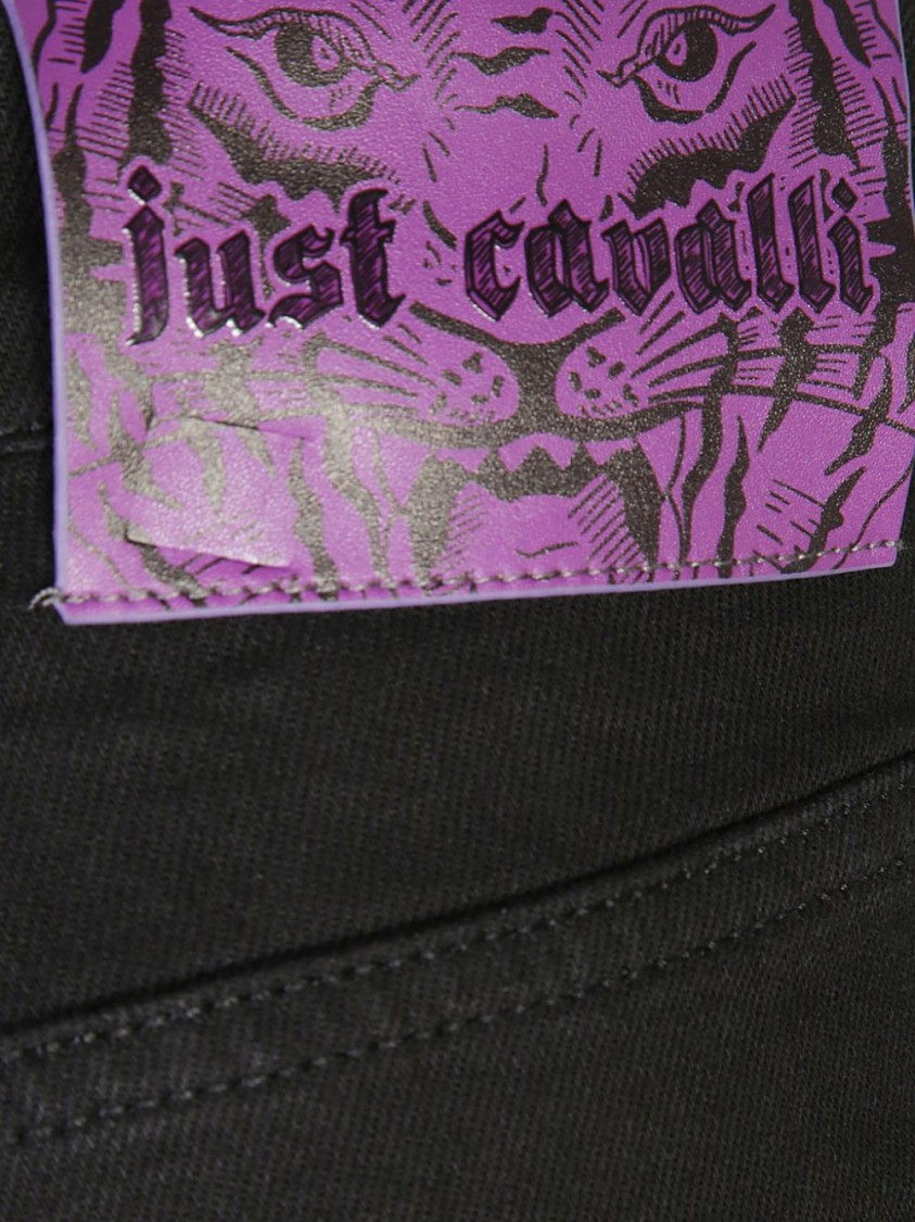JUST CAVALLI JUST CAVALLI FLARED JEANS WITH COTTON BLEND AND IMPECCABLE FIT