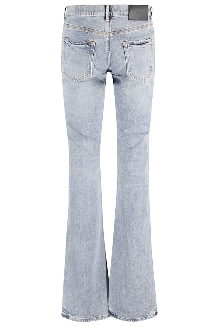 PURPLE BRAND PURPLE BRAND SUPER STACK FLARE JEANS