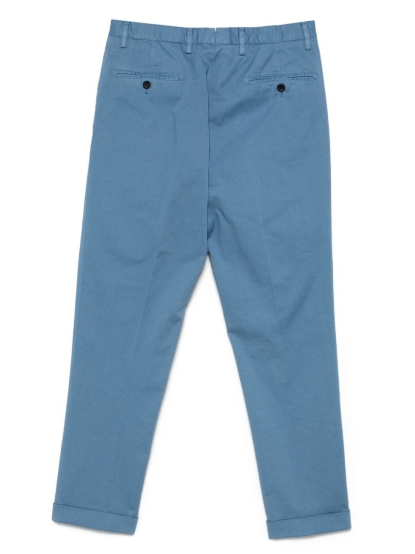 Drumohr Carrot Pants In Blue