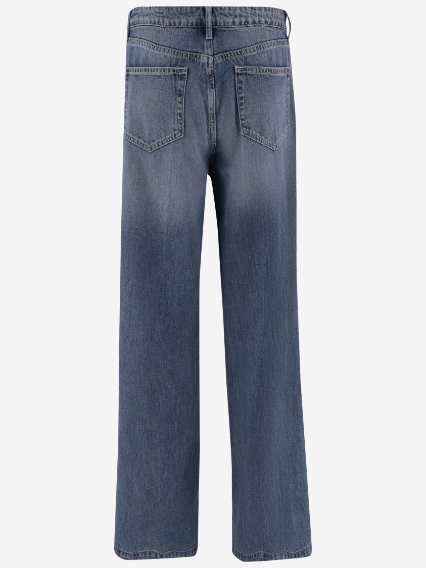 L Agence Straight-leg Jeans In Animal Print