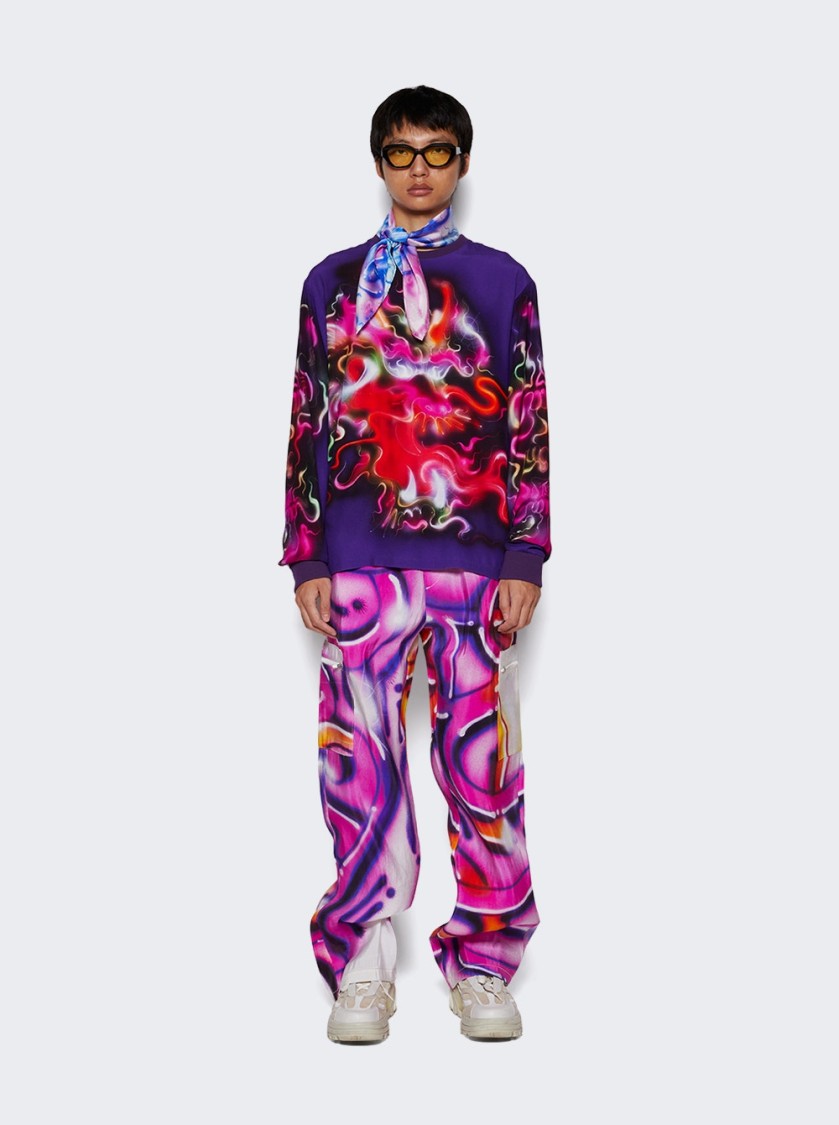CASELLA MEYER CASELLA MEYER SILK CARGO PANTS