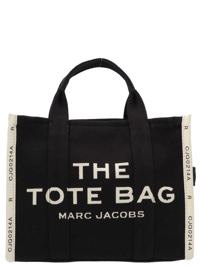 Marc Jacobs Shopping 'the Jacquard Medium Tote' In Black