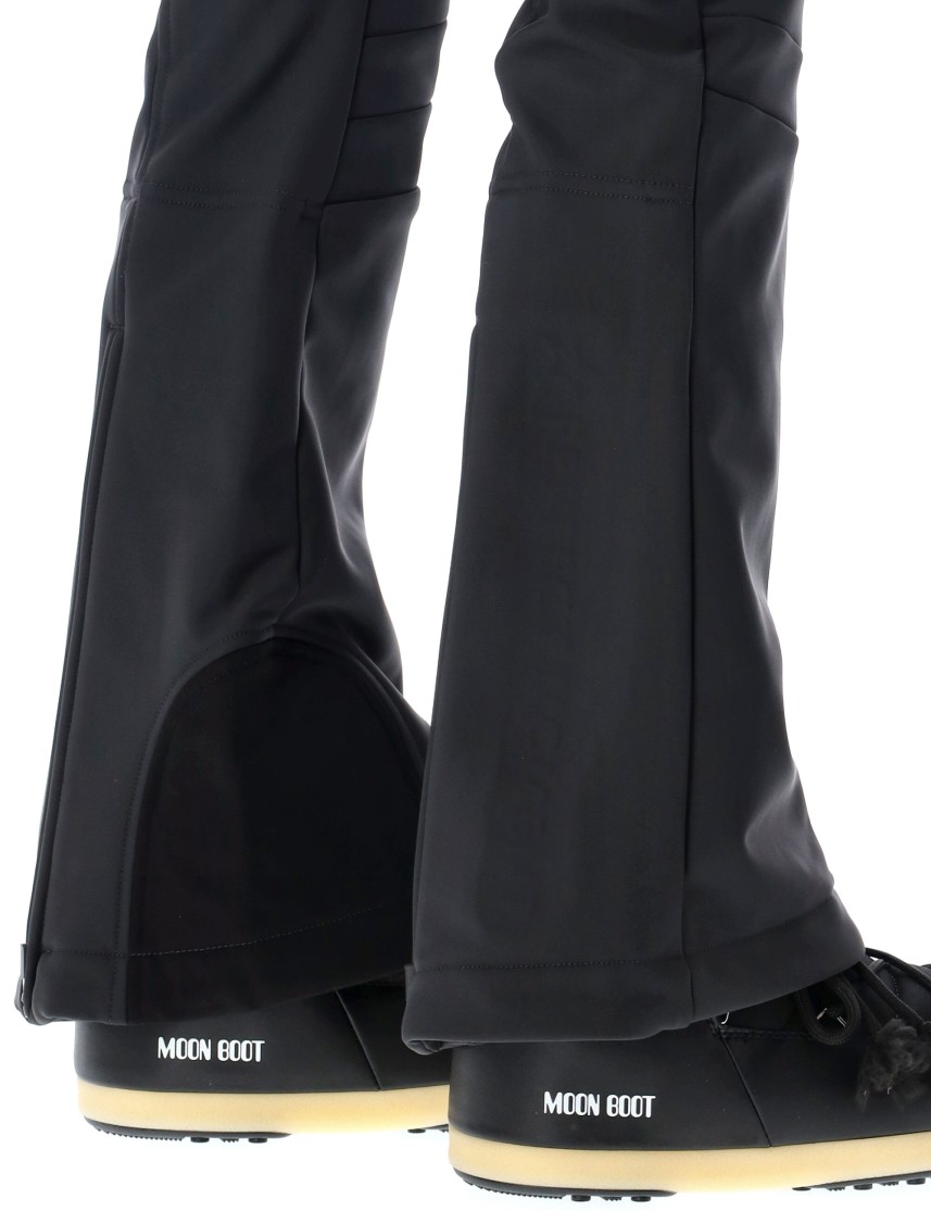 Perfect Moment Aurora High-rise Nylon Flared Ski Pants In Black