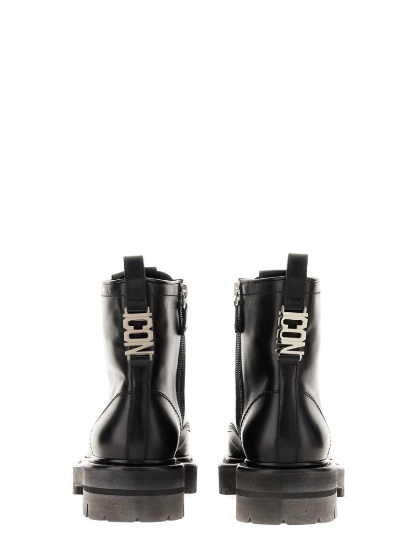 Dsquared2 Ankle Boots In Black