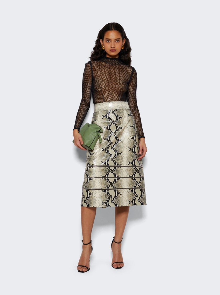 Khaite Sheer Fena Bodysuit
