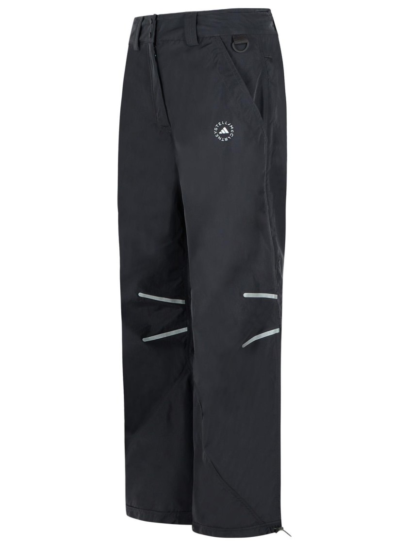 Shop Adidas By Stella Mccartney Jogger Act' Black Polyester Pants
