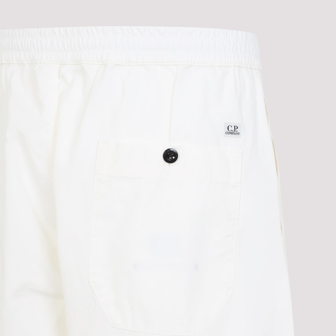 C.p. Company C.p.company Microreps Boxy Cargo Pants In White