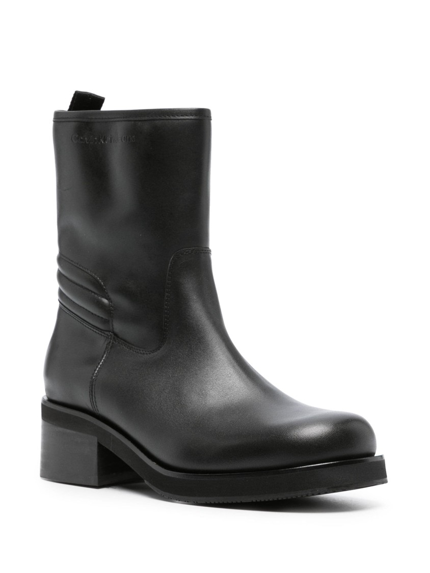 Calvin Klein Jeans Est.1978 Calvin Klein Jeans Biker Boot In Black