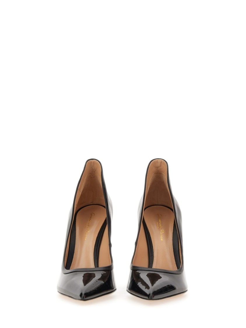 Gianvito Rossi Patent Leather Pumps In Black
