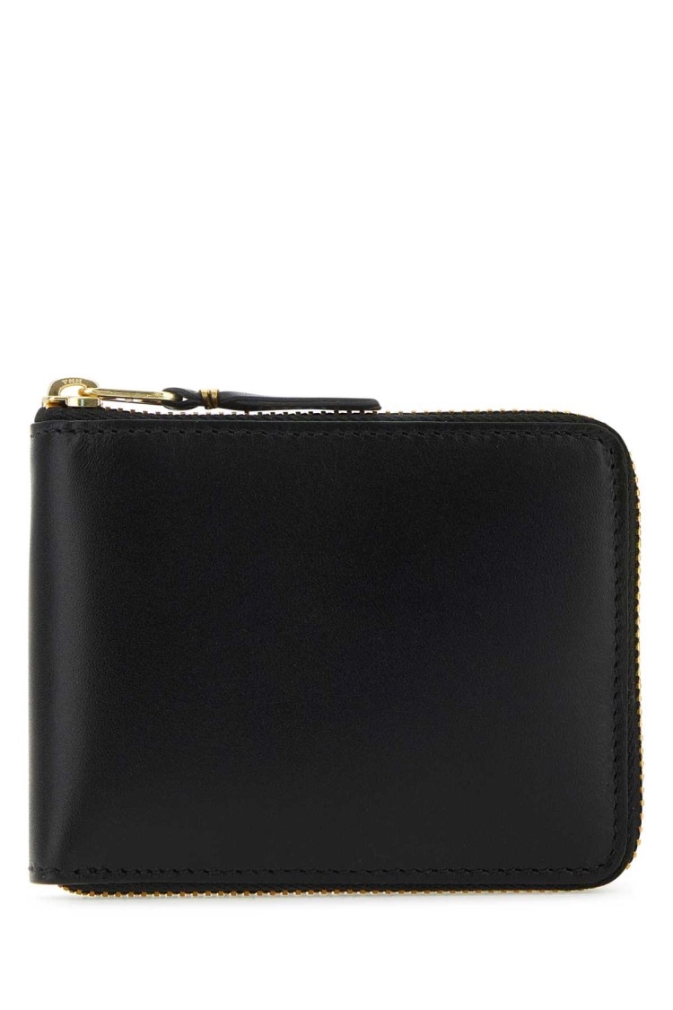 Comme Des Garçons Black Leather Wallet