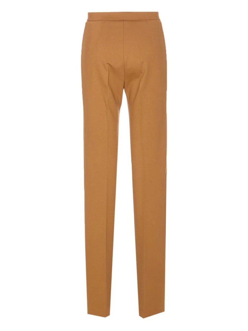 Pinko Tailored Trousers In Brown