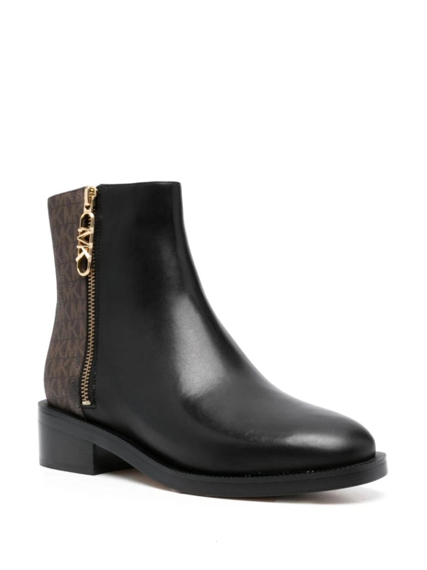 Michael Kors Regan Flat Bootie In Black