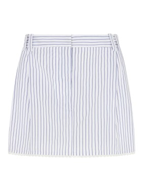 ミニスカート Serena Bute Striped Serena Mini Skirt - Navy/White Serena Bute Striped Serena Skirt - Navy/White | THE LIST
