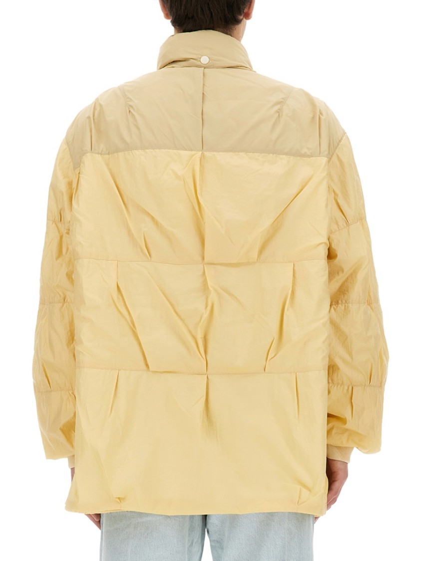 Our Legacy Adjustable Drawstring Technical Fabric Jacket In Neutrals
