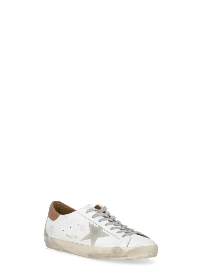 Golden Goose Deluxe Brand Super Star Classic Sneakers In White