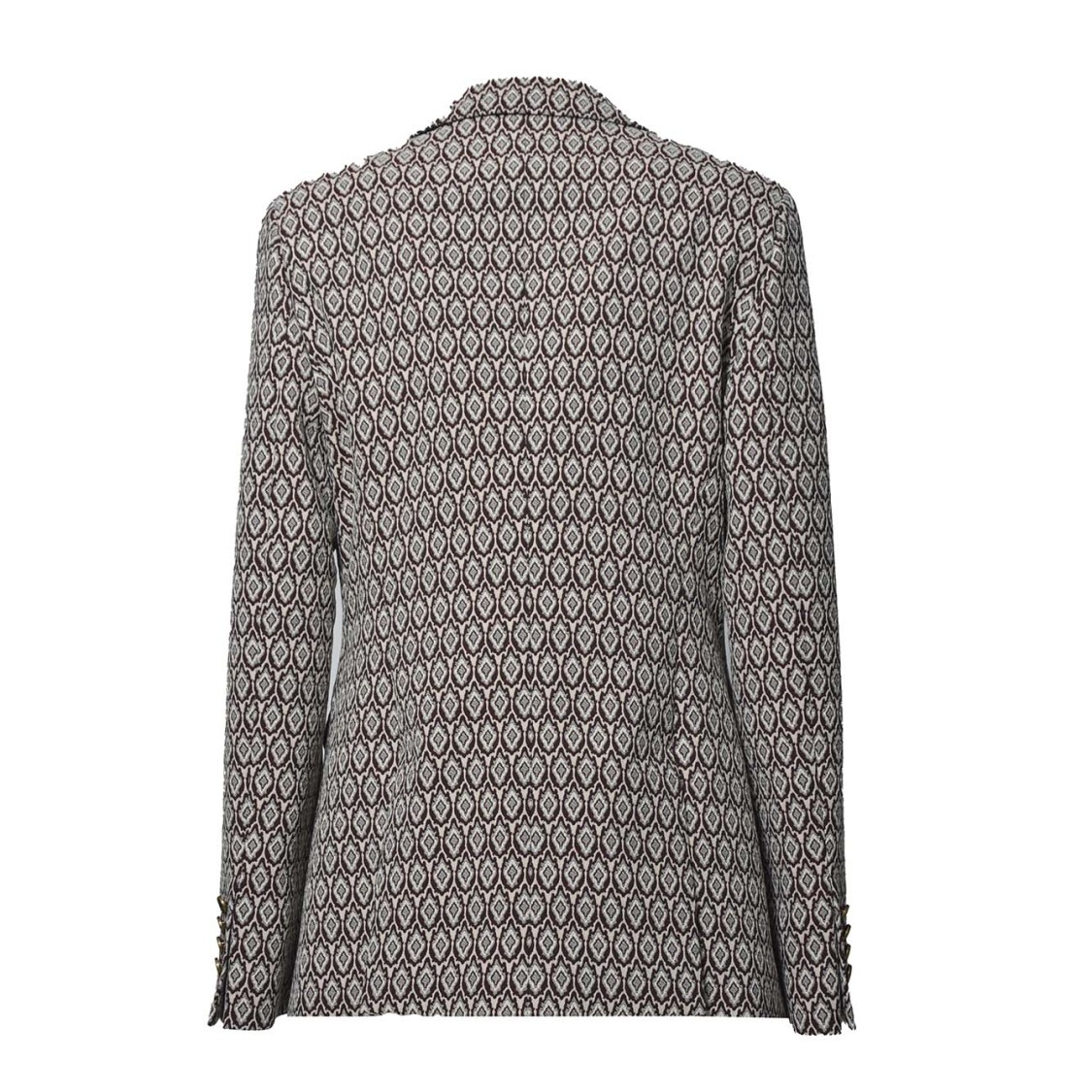 ボトムスその他 Etro Multicolored Jacquard Cotton Double-Breasted Jacket Etro Multicolored Jacquard Cotton Double-Breasted Jacket