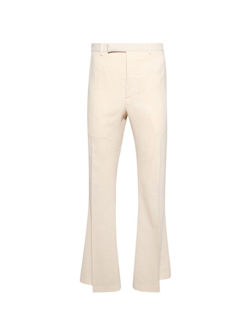 Rick Owens Wide Astaires Pants Dinge In Neutrals