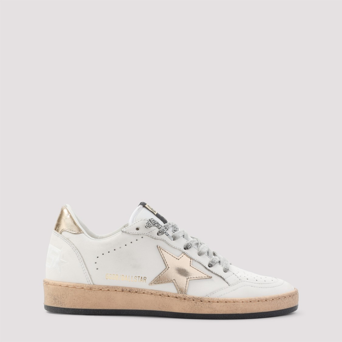 Golden Goose Ball Star Sneaker In White