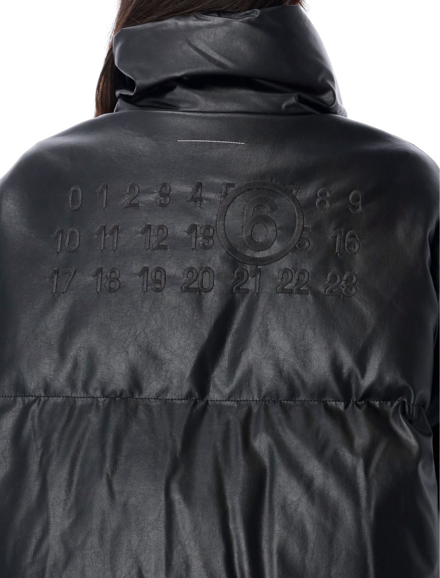 Mm6 Maison Margiela Mm6 By Maison Margiela Oversized Black Sports Jacket With Double-zipper Closure In Black