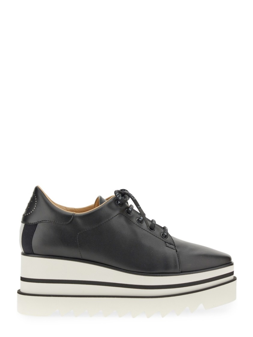 Stella Mccartney Sneakelyse Vegan Logo Platform Loafers