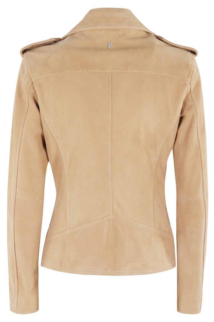 DONDUP DONDUP FITTED BIKER JACKET 