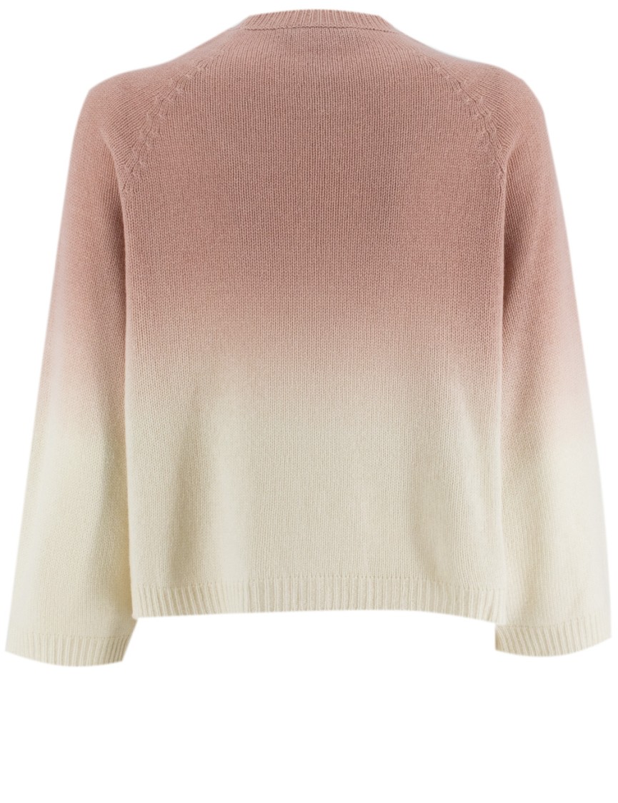 FABIANA FILIPPI FABIANA FILIPPI OVERSIZED CREW-NECK SWEATER WITH DIP-DYE EFFECT