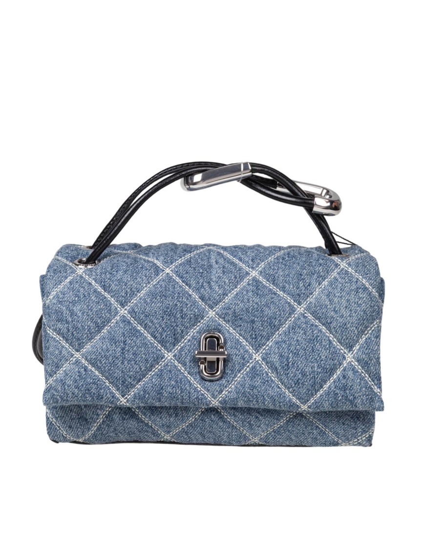 Marc Jacobs The Mini Dual Shoulder Bag In Blue