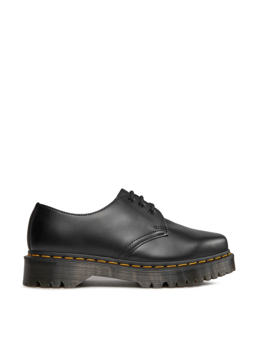 Dr. Martens' Dr. Martens 1461 Bex Squared Lace-up Derby Shoes In Gray