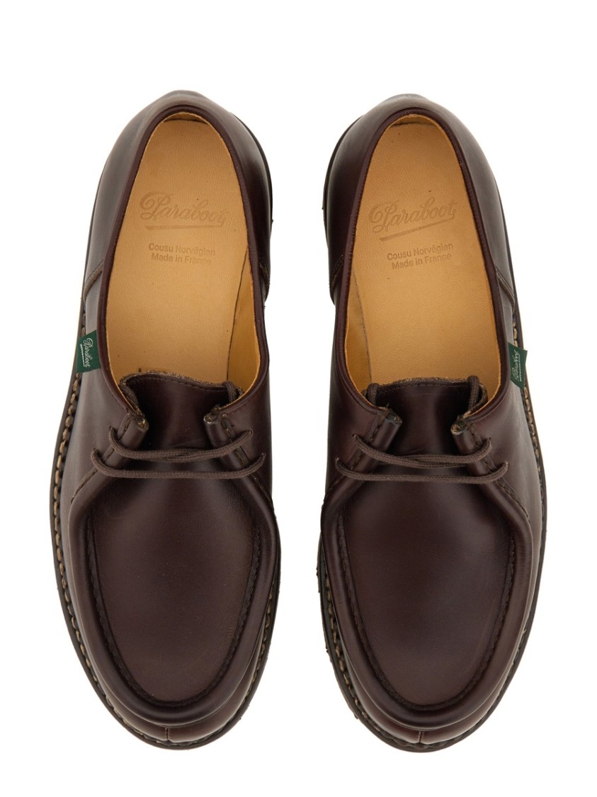 Shop Paraboot Michael Stringata Lace-up Shoes