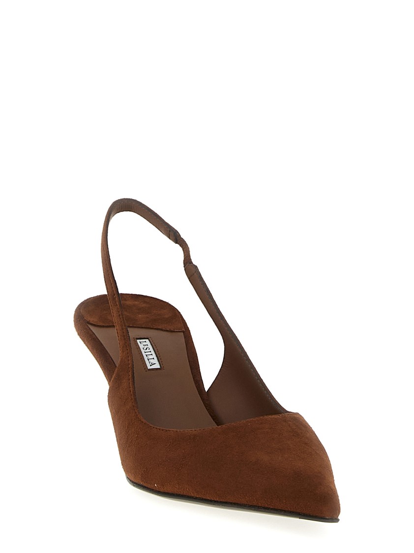 Le Silla 'bella' Slingback In Brown